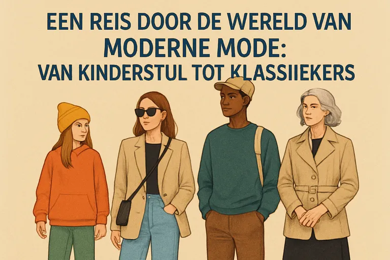 Een reis door de wereld van moderne mode: van kinderstijl tot klassiekers